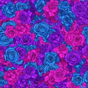 Bi Pride Rose