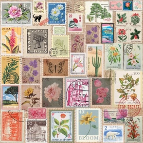 vintage stamps