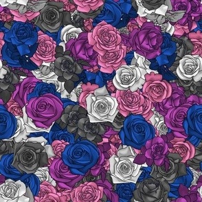 Genderfluid Pride Roses