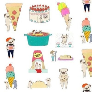 Pugs & Food