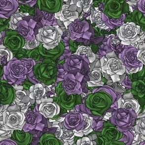 Genderqueer Pride Roses