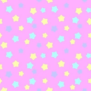 pink sugar stars - M