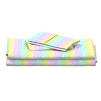 pastel rainbow stars - M