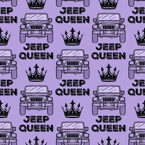 Purple Jeep Queen