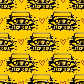 Jeep Girl Yellow