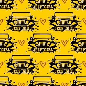 Small Jeep Girl Yellow