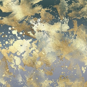 gold leaf splash