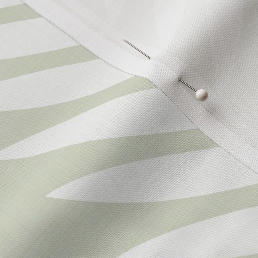 Laurel Leaf Stripe white on Hancock Green copy