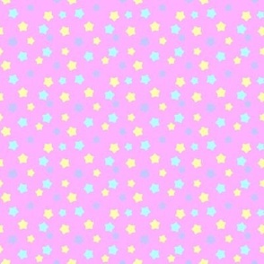 pink sugar stars - S