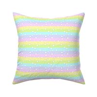 pastel rainbow stars - S