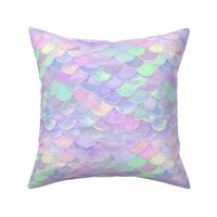 Mermaid Scales Fishy Tail Skin Fairy Kei Light Purple Y2K Small Scales