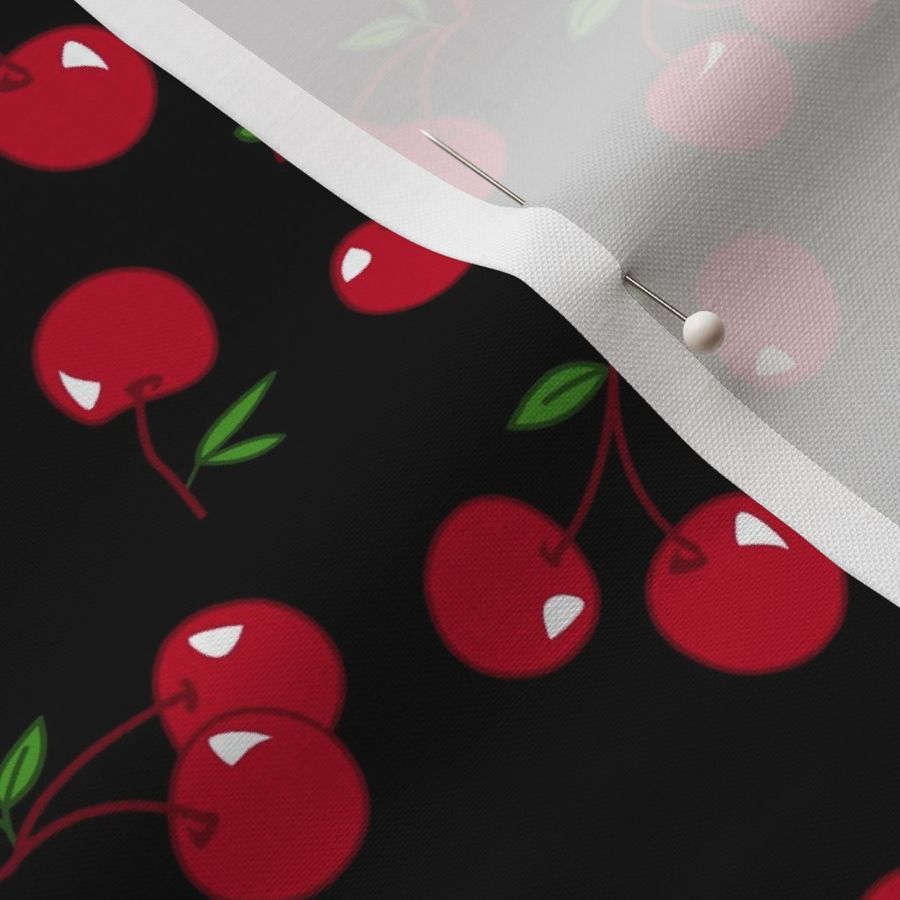 Cherries red x black