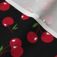 Cherries red x black