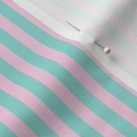 Fairy Stripe - Pink & Teal