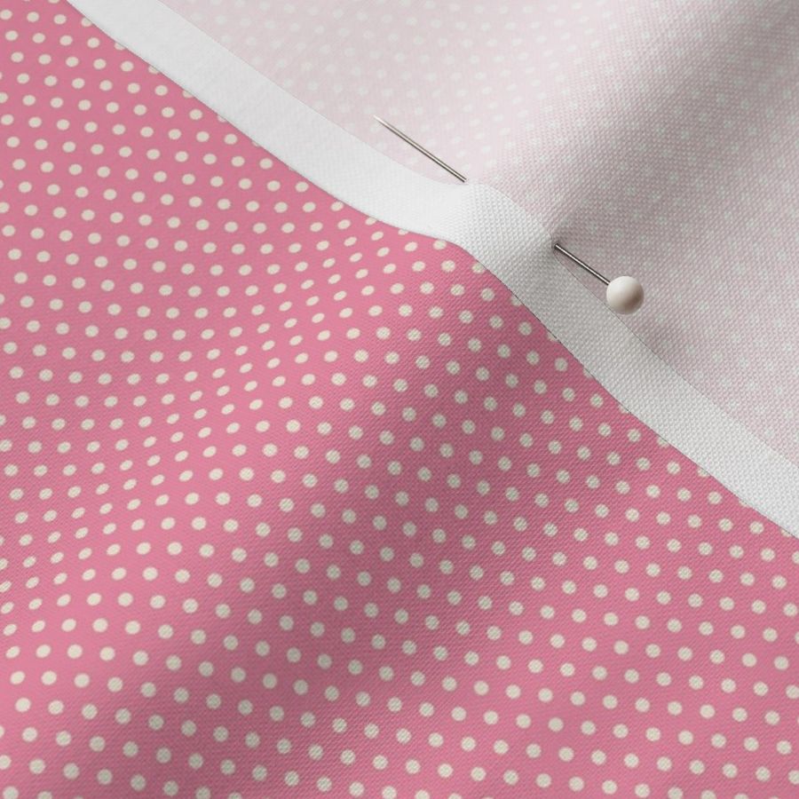 Small scale beige dots (pink)