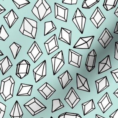 crystals // gemstones gems fabric gem gemstones lite pastel fairy kei fabric