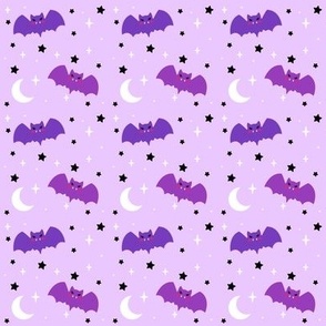 Halloween Cutie Bats - Lavender