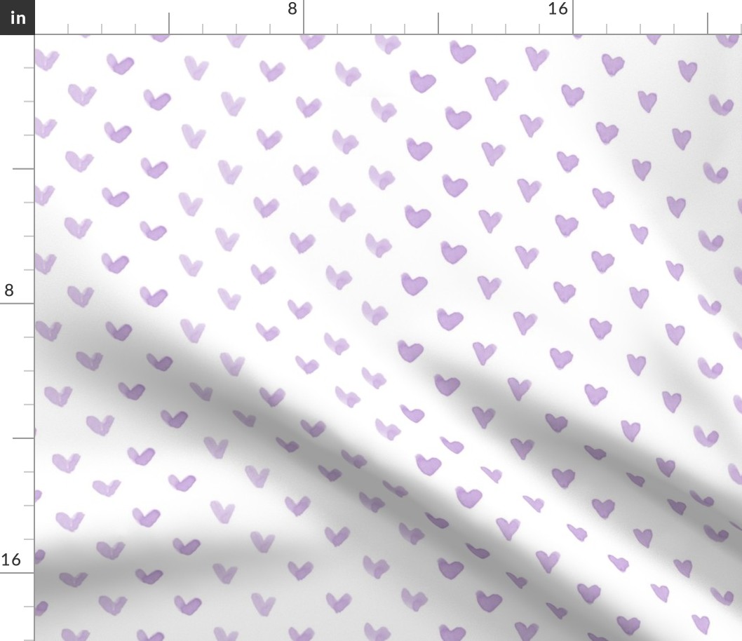 Love Hearts // Purple