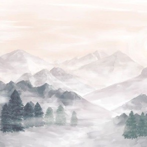 Misty mountains small