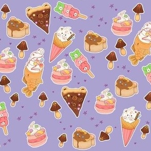 More kawaii treats on Purple